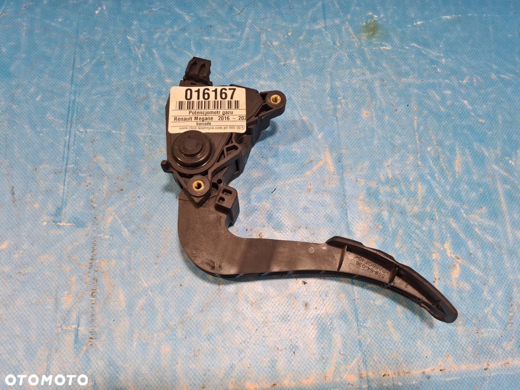 POTENCJOMETR PEDAŁ GAZU RENAULT MEGANE IV 1.2 TCE - 1