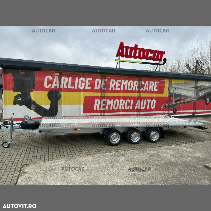 Autocar Platforma auto dreapta Mars  5,5x2.1m 3500 kg 3 axe 195/50R13C - 2
