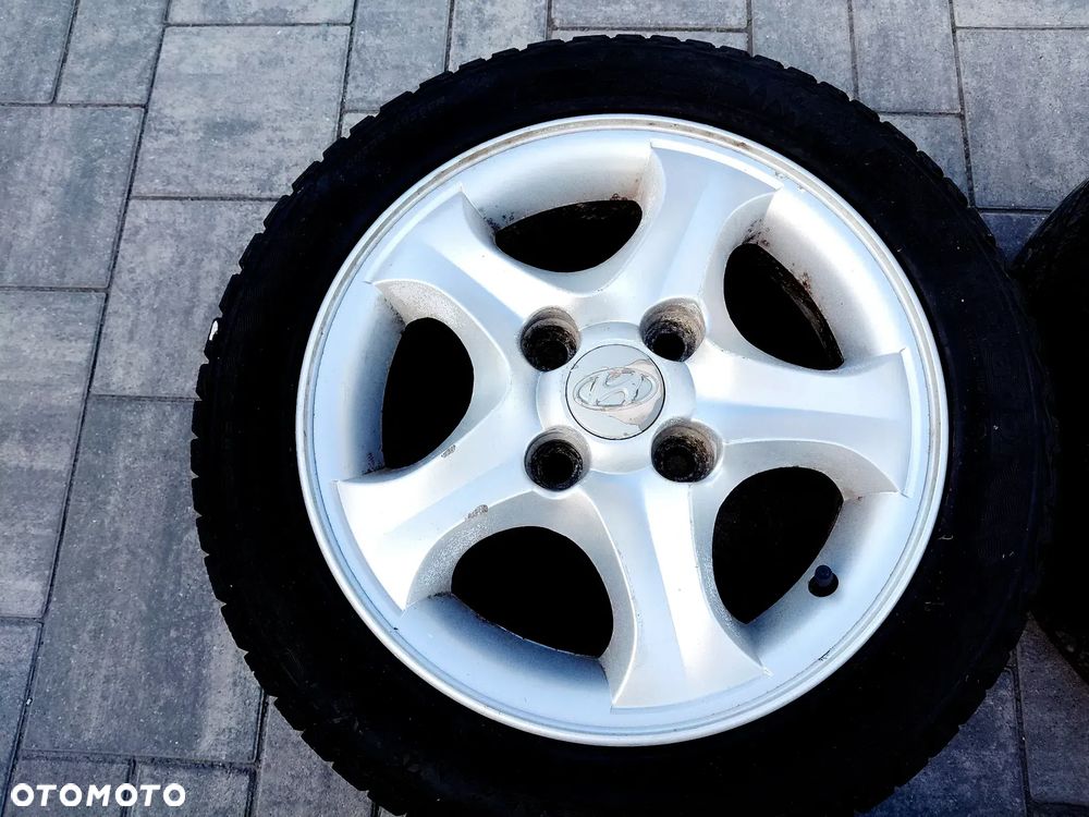 FELGI Z OPONAMI KOŁA ALUMINIOWE HYUNDAI COUPE NISSAN HONDA KIA MITSUBISHI VOLVO R15 4X114,3 67,1 mm NR42 - 4