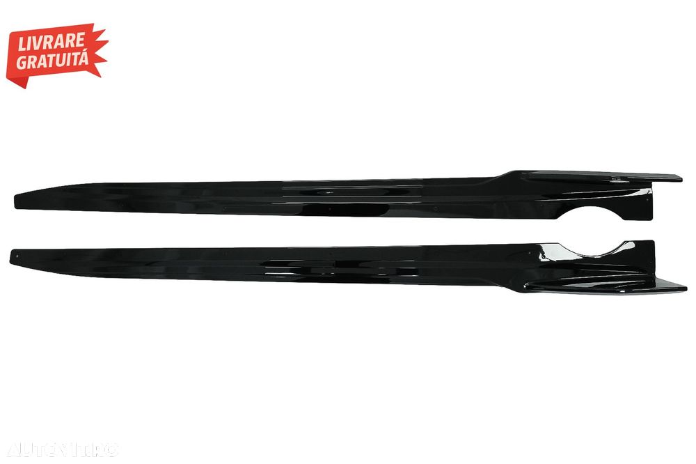 Pachet Exterior Aero BMW X5 G05 (2018-2022) M-Tech Black Knight Design Negru Lucio- livrare gratuita - 2