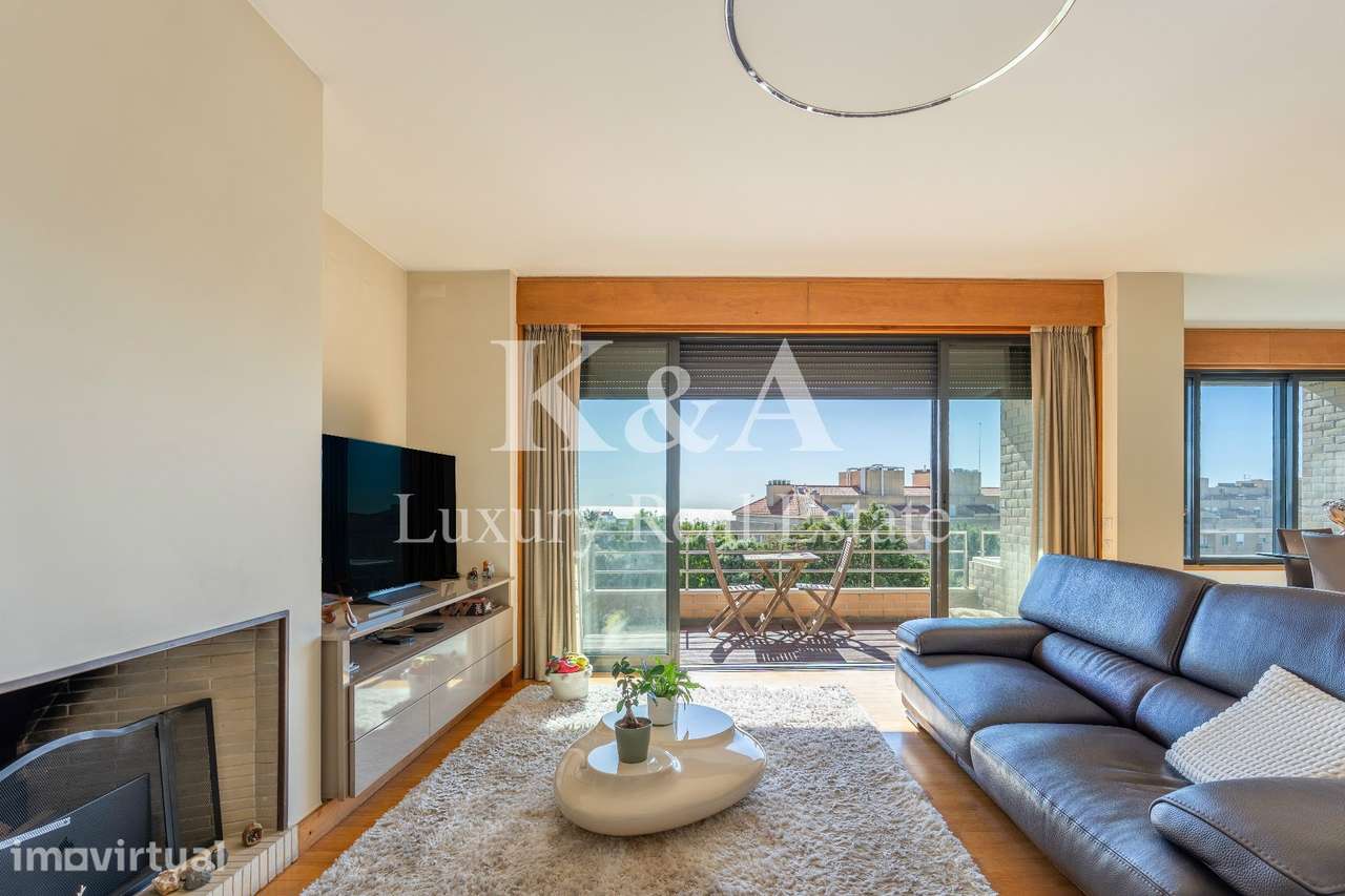 Apartamento T3+1 nos Pinhais da Foz com vista de mar e rio - Grande imagem: 3/12