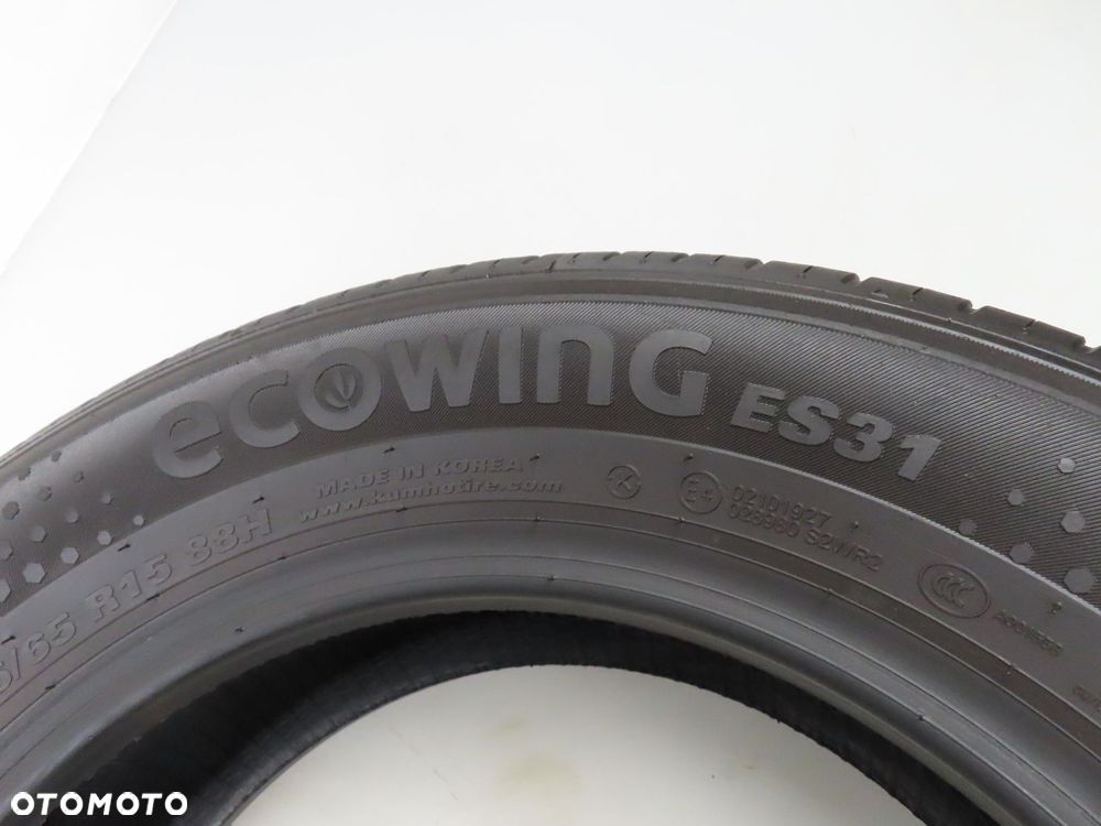 2x 185/65R15 OPONY LETNIE UŻYWANE Kumho Ecowing ES31 88H - 3