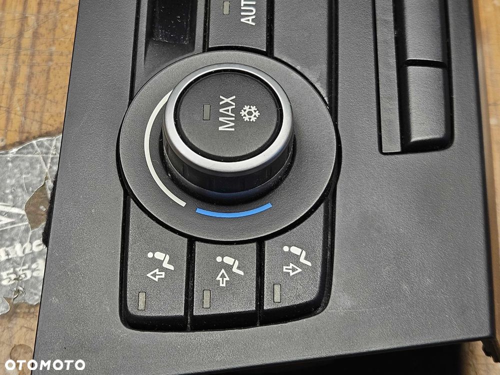Klimatronik Panel Sterowania Nawiewu Klimatyzacji Ramka Dekor BMW 3 E90 E91 Europa 2009r - 11