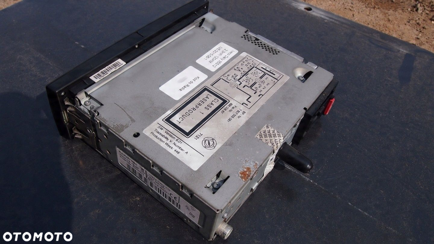 Radio CD Iveco Ducato 06-11 Blaupunkt Kod Oryg. - 5