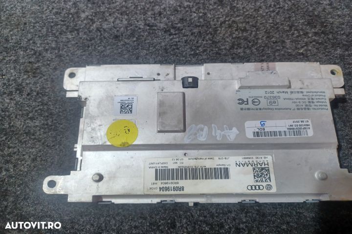 Display bord 8R1035666C 8R0919604 Display ecran afisaj bord navigatie - 5