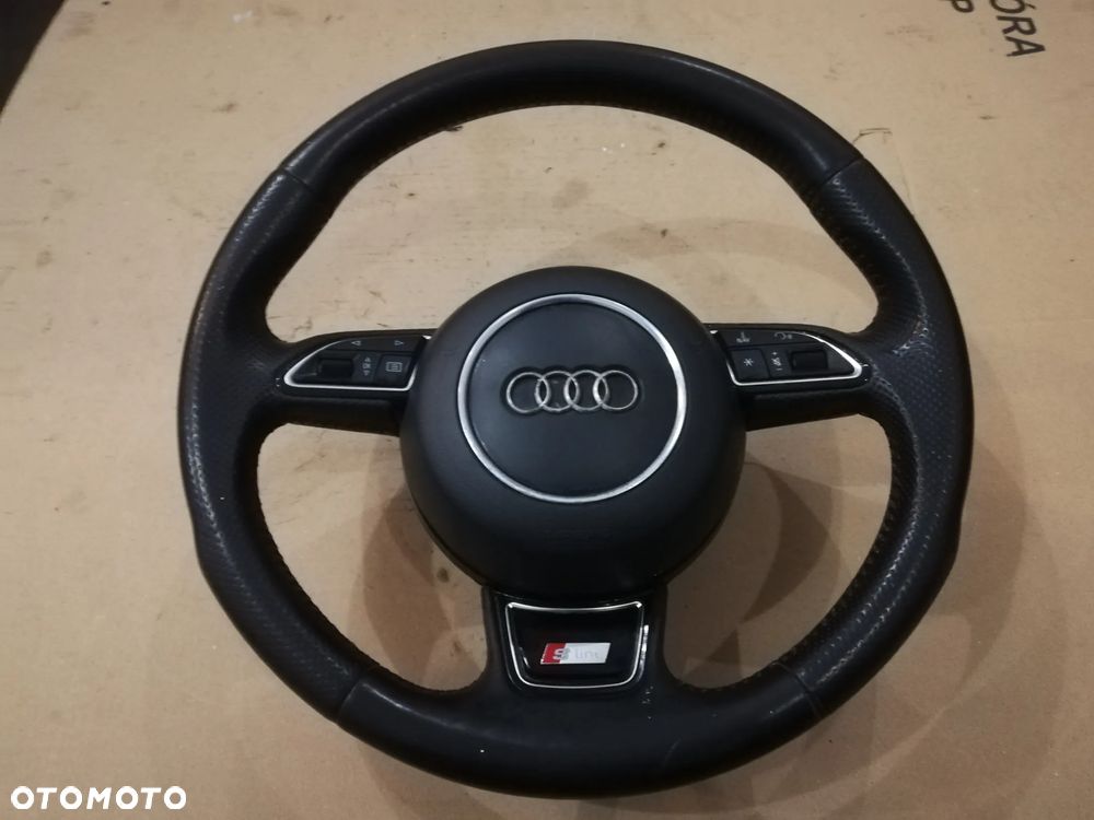 Audi a6 c7 2012r kierownica kompletna poduszka 4G0880201P - 1