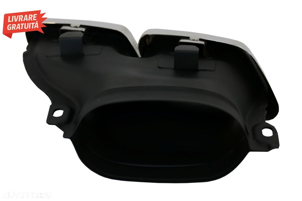 Difuzor Bara Spate cu Ornamente Evacuare Mercedes GLS X166 Facelift (09.2015-2019)- livrare gratuita - 12