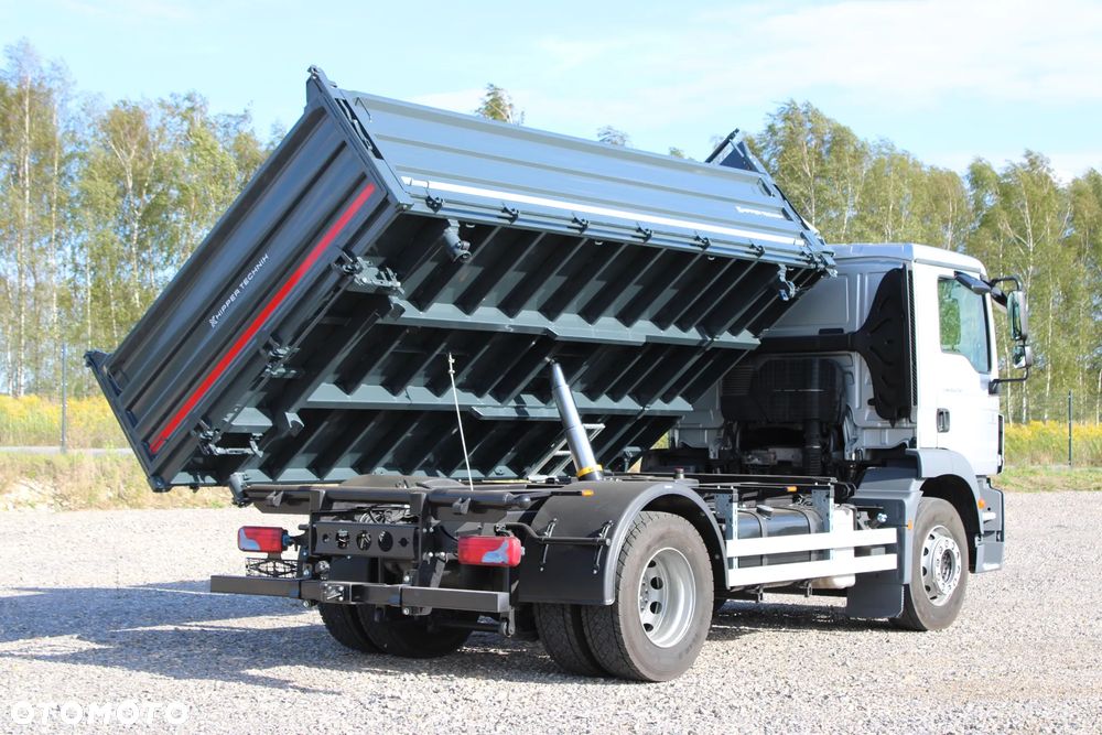 MAN TGM 18.290 Nowy 3-stronny Wywrot Kiper Wywrotka Duża ładowność 10700 kg Blokada Atego Antos Arocs Axor TGS TGX - 15