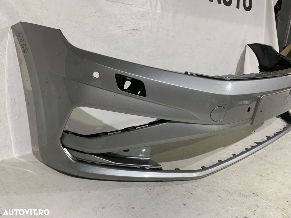 Bara fata VW Sportsvan, facelift, 2017, 2018, 2019, cod origine OE 510807221M, cu gauri pentru spalatori faruri si senzori de parcare (4). - 3