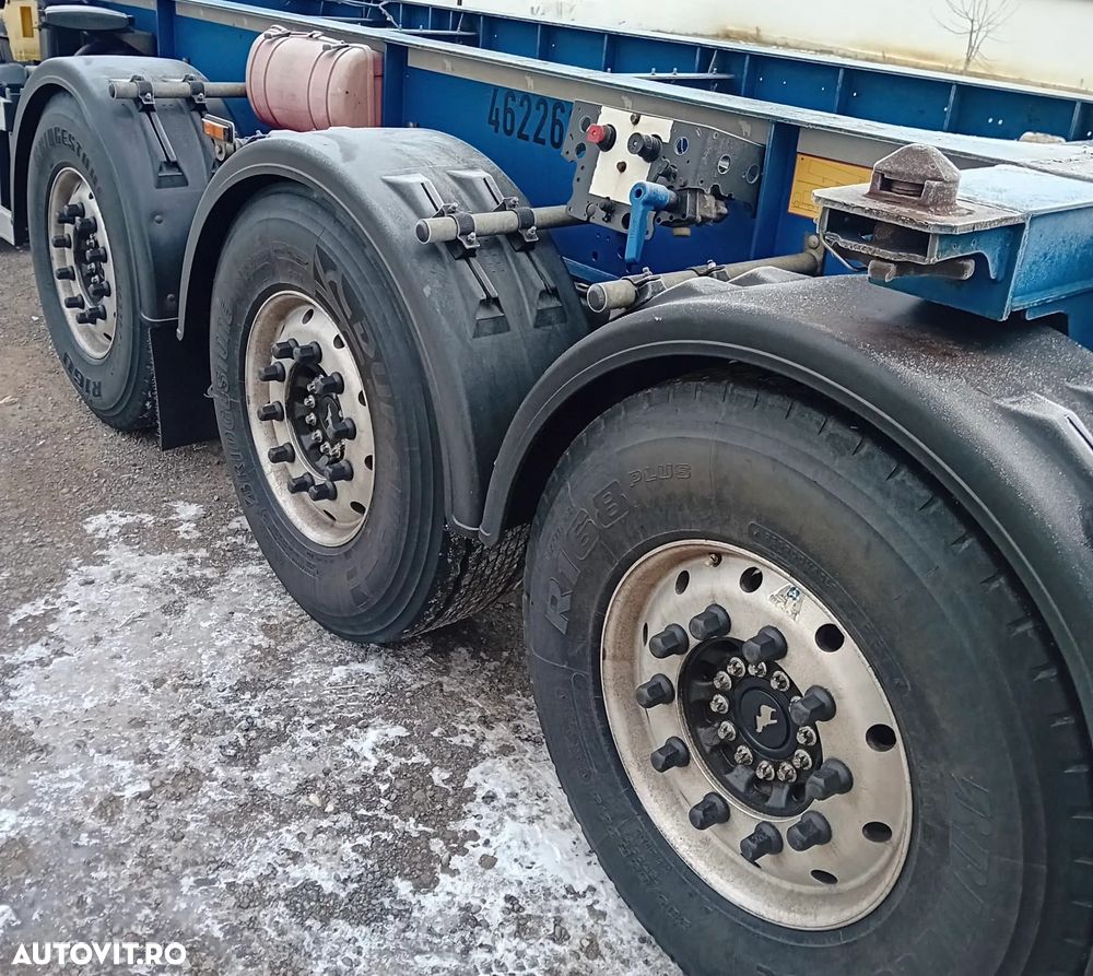 Schmitz Cargobull Transcontainer 20 picioare ADR sasiu container - 11