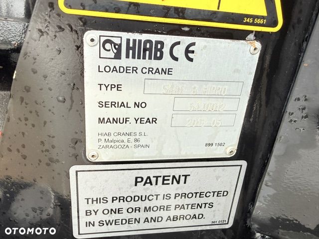 Palfinger HDS HIAB XS 544-8 HiPro 2013 8 wysuwow - 14