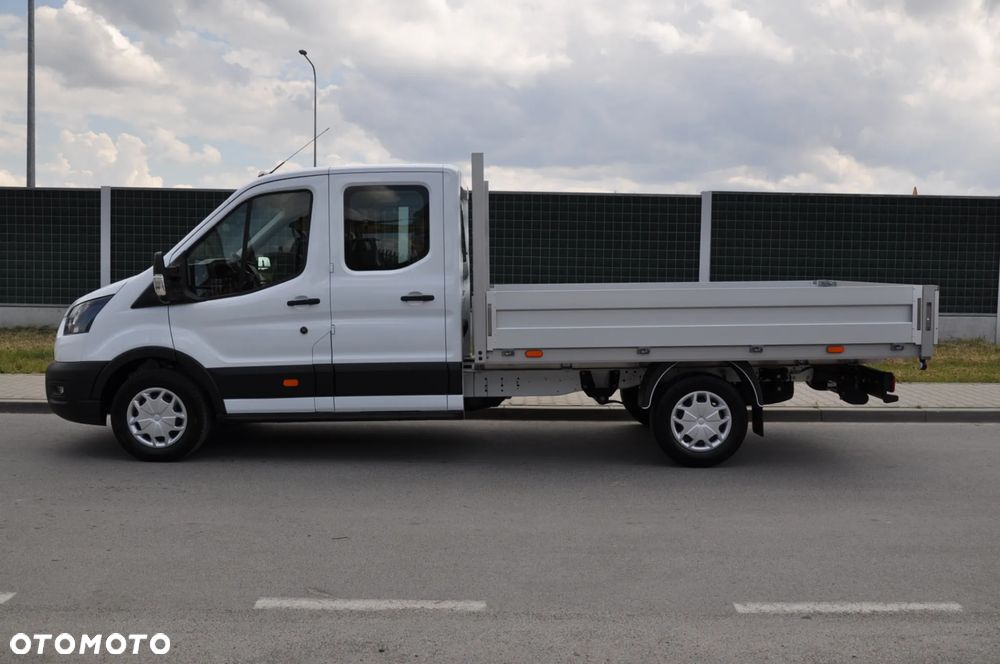 Ford TRANSIT L3 7 OSOBOWY FABRYCZNIE NOWY !!! DOSTĘPNY OD RĘKI !!! DOKA DUBEL KABINA PODWÓJNA KABINA + SKRZYNIA HAK - 29