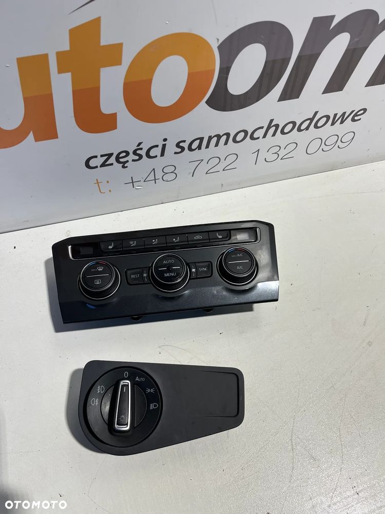VW TIGUAN II PANEL KLIMATYZACJI 5NA907044A,5NB858341A PRZEŁACZNIK ŚWIATEŁ - 1