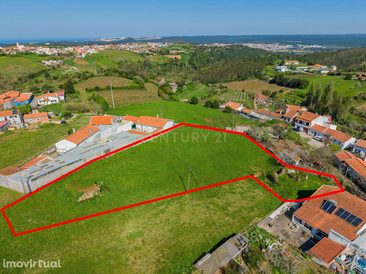 Ruína com Terreno Urbanizável em Vestiaria - Alcobaça - Grande imagem: 4/15