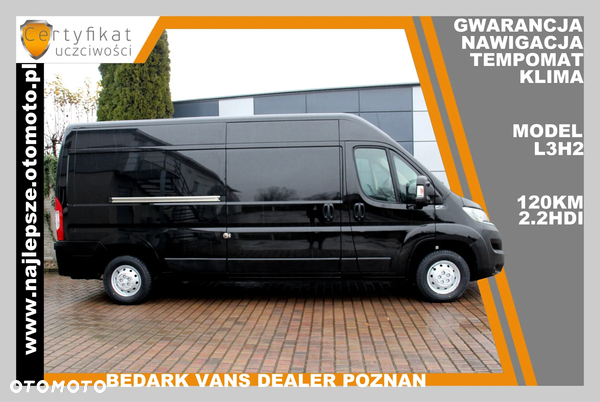 Peugeot Boxer, L3H2, Nawigacja, tempomat, klima