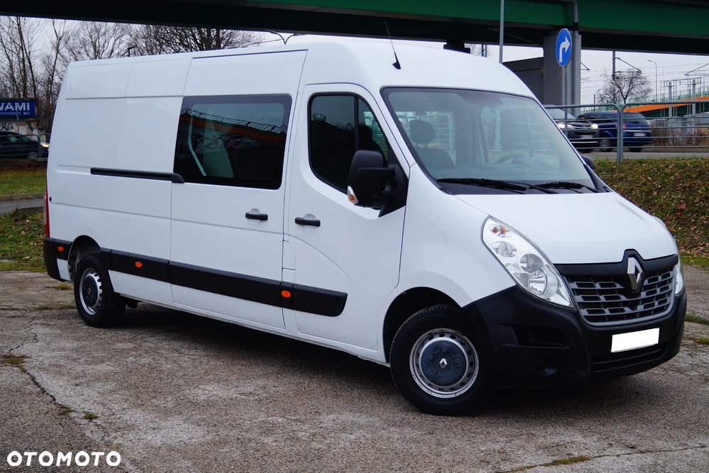 Renault MASTER 2.3DCI BRYGADÓWKA L3 H2 dubelkabina 6 osób - 2