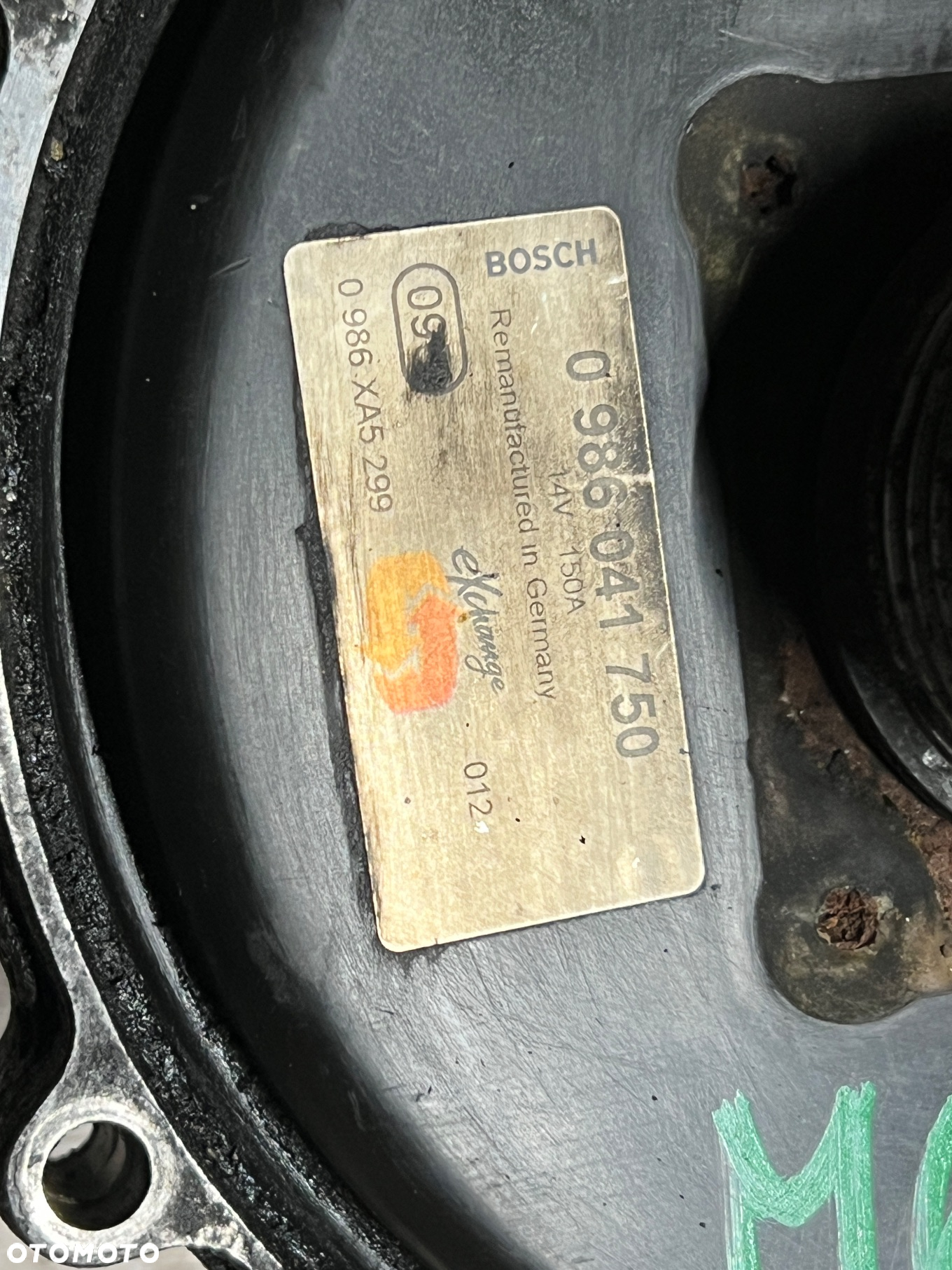 Alternator Bmw M62tu 3.5i 4.4i Wodny chłodzony wodą e38 e39 x5 - 2