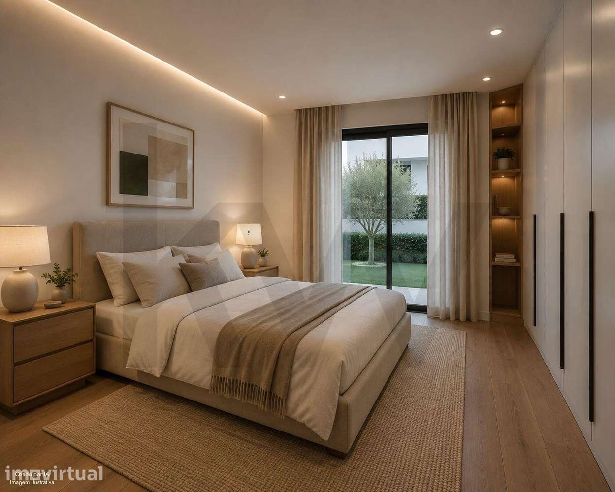 Moradia em construção T4 com jardim, varandas e 2 lugares de estaciona - Grande imagem: 4/11