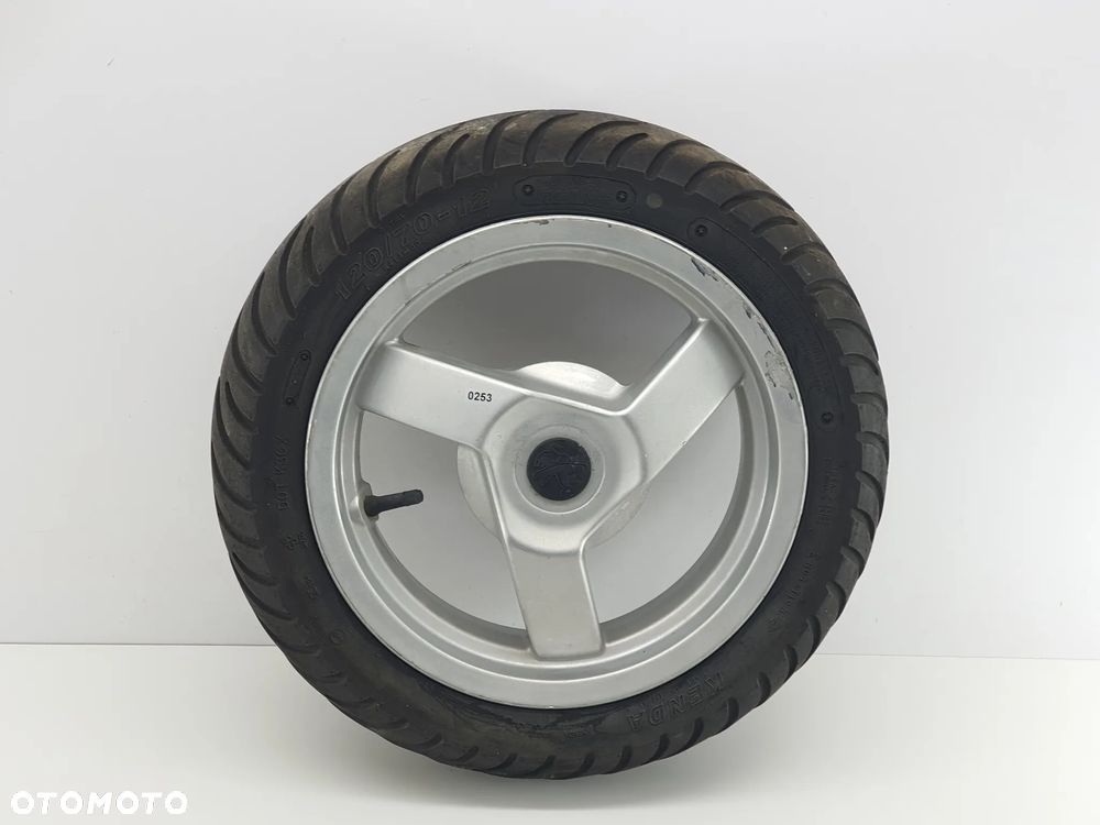 FELGA TYL KOLO  OPONA 120/70-12  PEUGEOT E-VIVACITY - 1