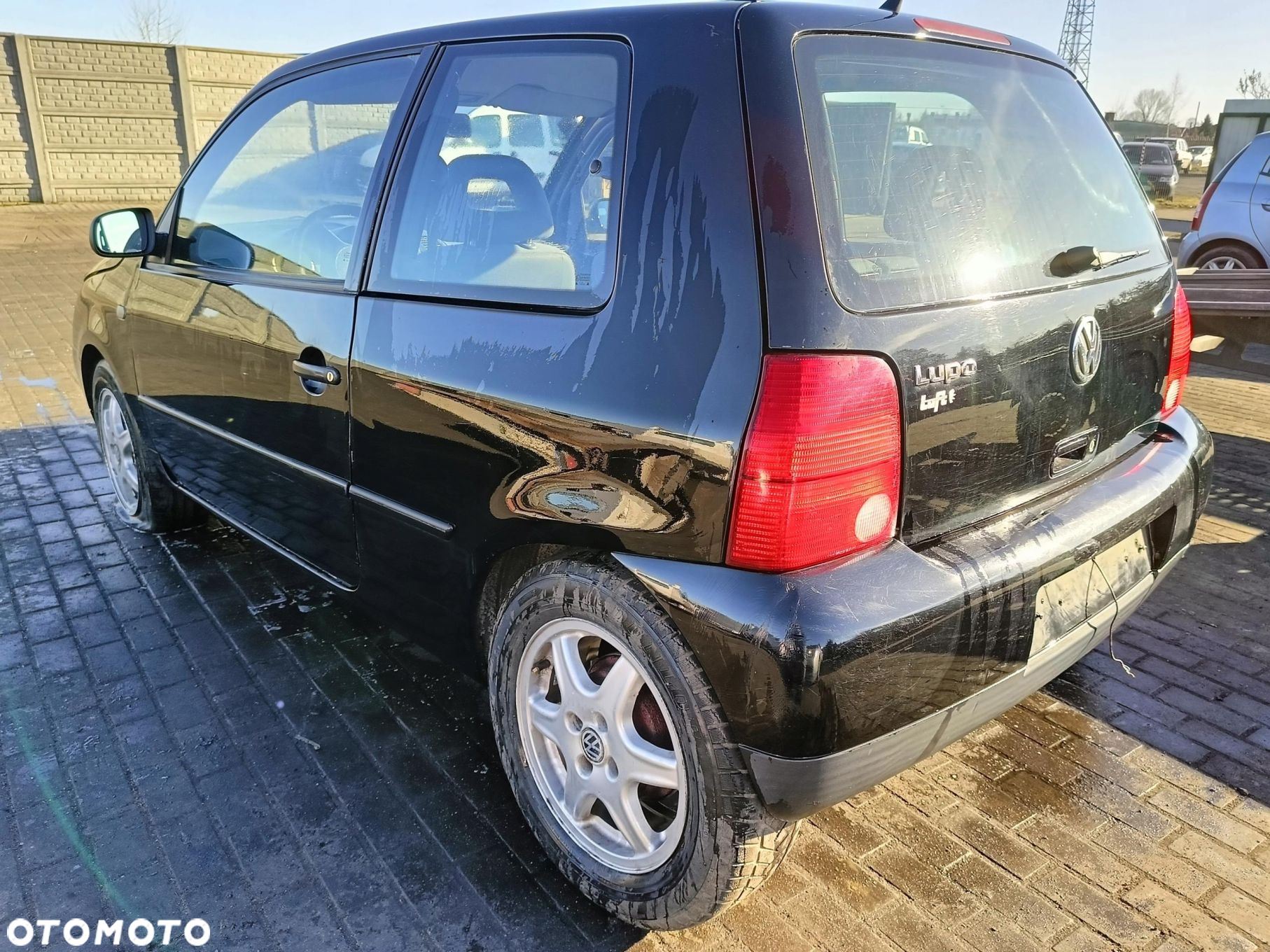 VW Lupo 98-05 ZDERZAK TYLNY TYŁ kod lakieru L041 - 8