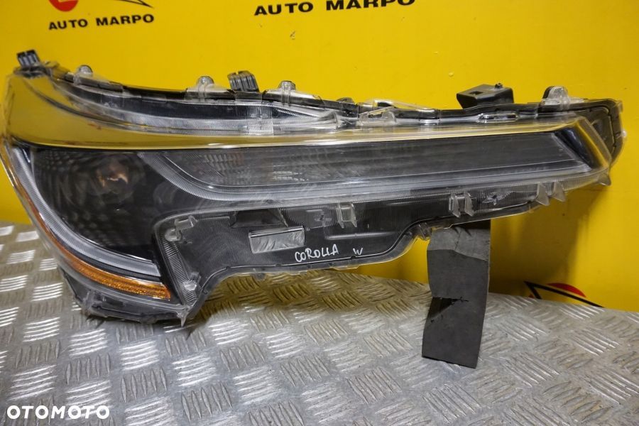 TOYOTA COROLLA E21 2019 - REFLEKTOR LAMPA FULL LED PRAWA USA - 4