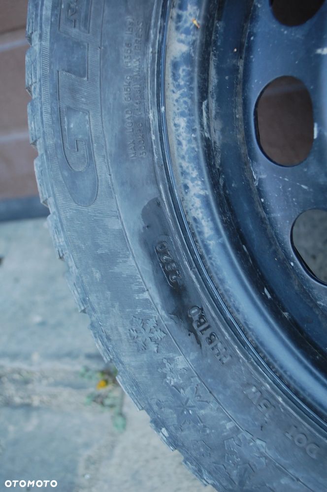 KOŁA FELGI STALOWE + OPONY ZIMOWE 2020R. 205/55R16 5X112 ET50 6J KBA43733 AUDI A3 8P SKODA VW GOLF V SEAT - 11