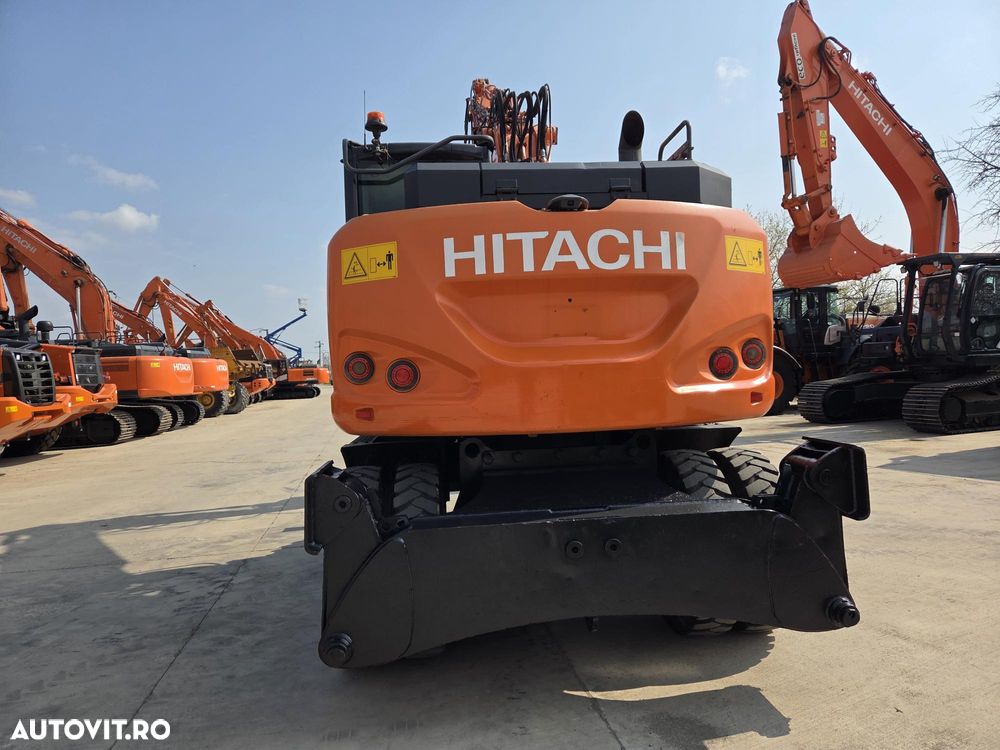Hitachi PE ROTI 17t, ZX145W-6, 2018, 4.379h, LAMA SI CALE, 3 BRATE EXCAVARE, ad sapare 6m, latime 2,5m, inst picon+rotire, cupa EXCAVARE NOUA, cupa TALUZ INCLINABILA, Antifurt, 3 camere, consum mediu 8,6l/h, posibil leasing 3 ani, CA NOU, PROMOTIE 91.900 EUR - 2