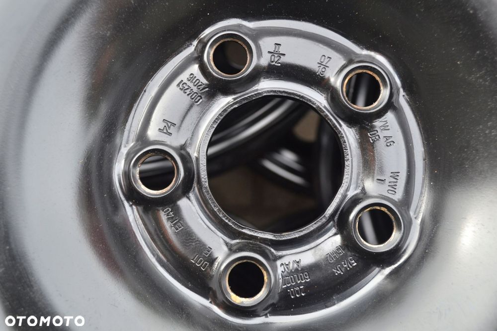 FELGA STALOWA OEM VW SKODA SEAT 5x100 5,5J15 ET 40 F-309 - 15