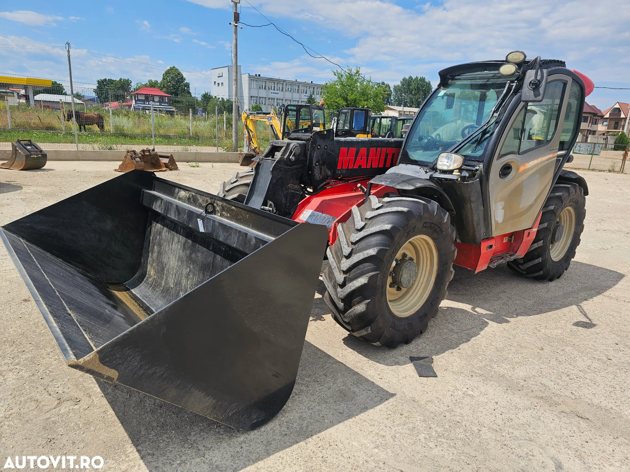Manitou MLT 740-140V+ clima 140hp incarcator telescopic - 10