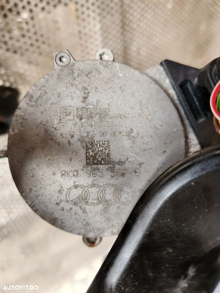 Pompa Secundara Auxiliara Suplimentare Apa Audi A6 4G C7 A8 2.0 4.0 FSI TFSI Cod 8KB - Dezmembrari - 10