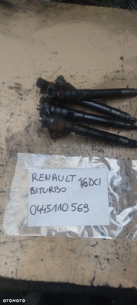 Renault Opel Nissan 1,6dci wtrysk wtryskiwacz 0445110569 - 1