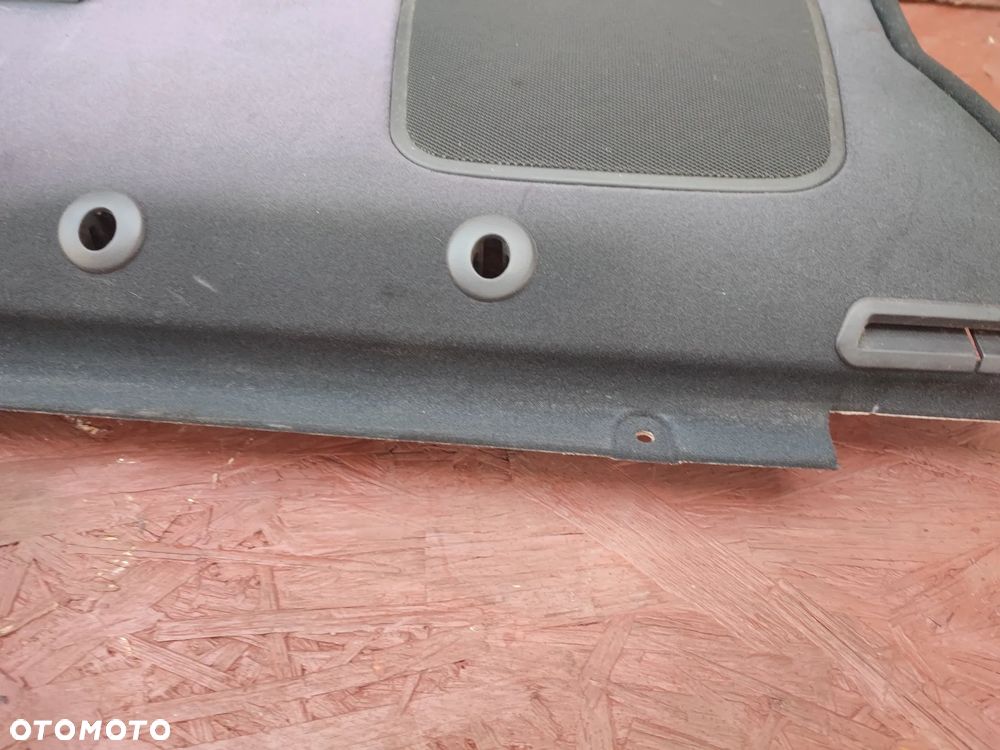 BMW E46 COUPE ORYGINALNA PÓŁKA TYŁ / OSŁONA GRODZI TYŁ + GŁOŚNIKI + ZAŚLEPKI GŁOŚNIKÓW  O NR.  51 46 6 955 325 / 51 46 8 231 125 OEM W DOBRYM STANIE - 11