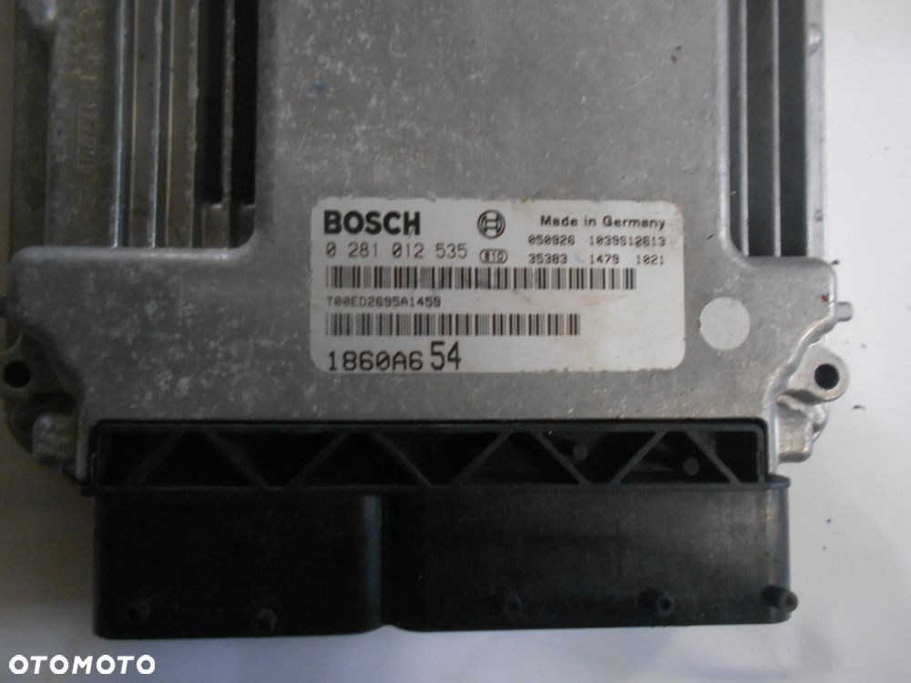 Zestaw Startowy Komputer Stacyjka Pętla Kluczyk  Mitsubishi Grandis Outlander II 2.0 DID 0281012535 - 6