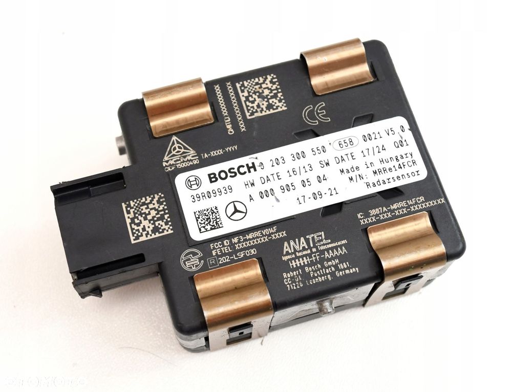 MERCEDES SENSOR MODUŁ RADAR DISTRONIC ORYGINAŁ - 1