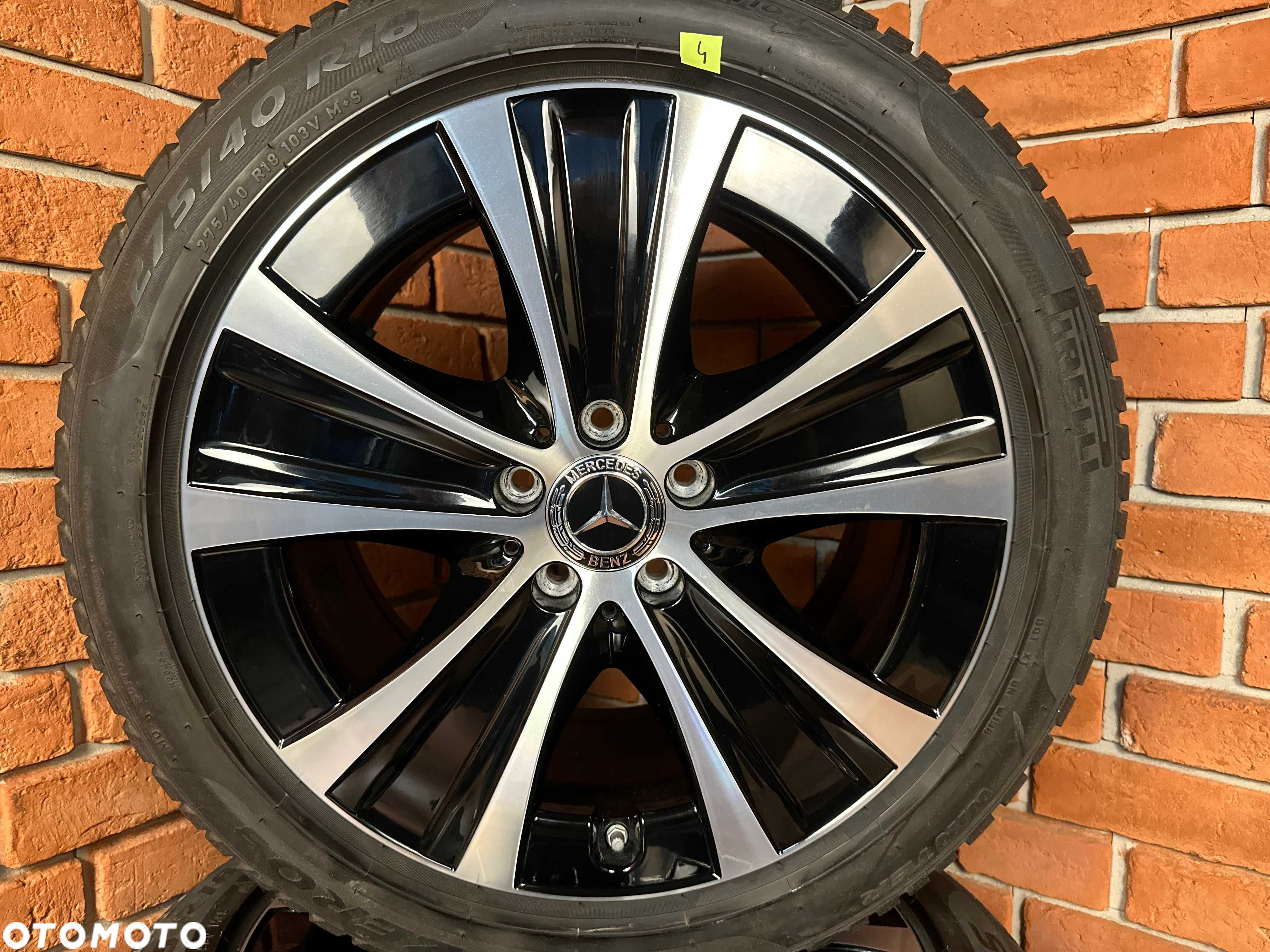 Koła Felgi 18 5x112 Mercedes E-Klasa A213 Zimowe Czujniki - 5