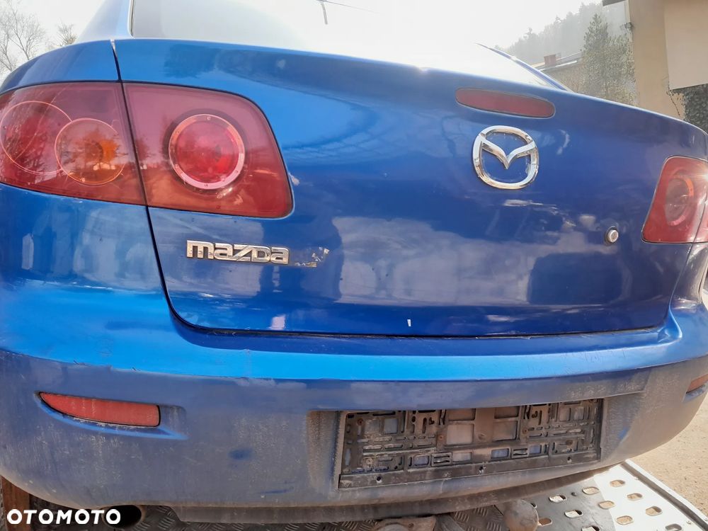 Mazda 3 BK 03-09 Klapa tylna Sedan drzwi szyba tylna w kolor - 6
