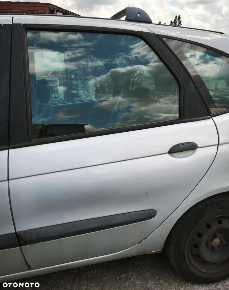 RENAULT SCENIC I 99r DRZWI LEWY TYŁ LEWE TYLNE GOŁE NV632 - 1