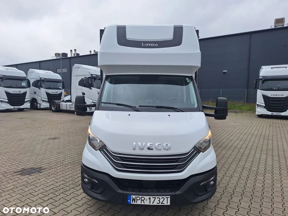 Iveco Daily międzynarodówka 10ep kurnik spanie góra 3l 180KM plandeka - 2