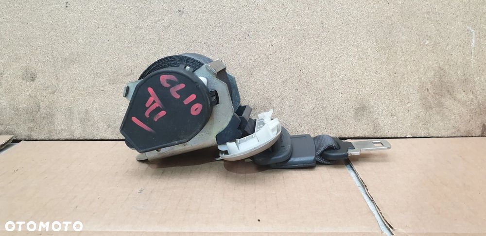 Renault Clio III Pasy Bezpieczeństwa Pasażera Tył Środek  A6021702 - 1