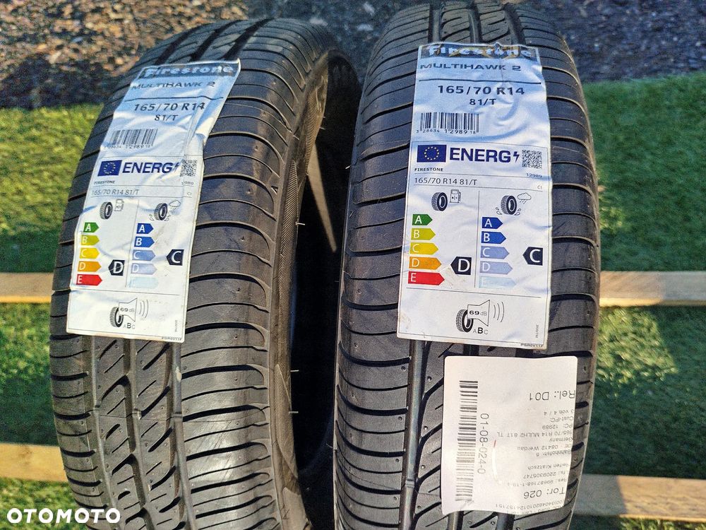 165/70R14 81T Firestone Multihawk 2 2szt nowe wyprzedaż. - 1