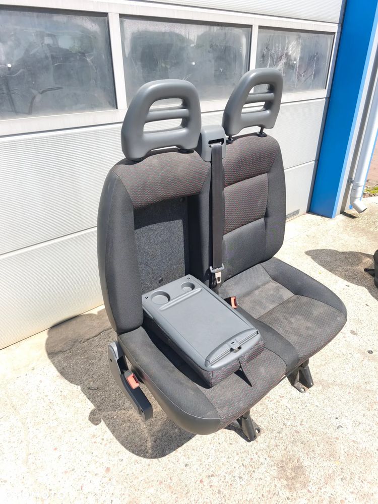 Fotel pasażera ławka Citroen Jumper Peugeot Boxer Ducato III Lift 2006-2024 Anglik - 3