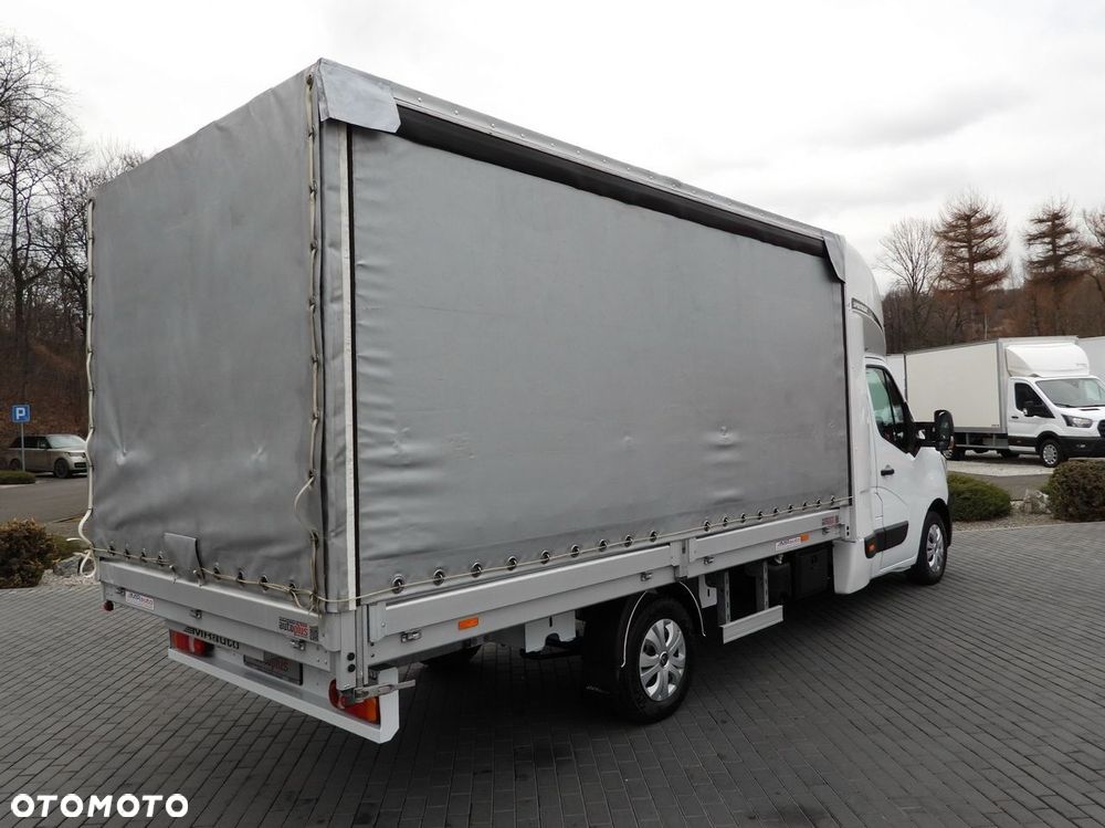 Renault MASTER PLANDEKA 8 PALET TEMPOMAT NAWIGACJA LEDY PNEUMATYKA KLIMATYZACJA  165KM - 4