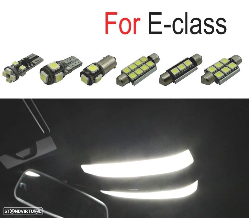 KIT COMPLETO LAMPADAS LED INTERIOR PARA MERCEDES SPRINTER 906 W906 06-13 - 1