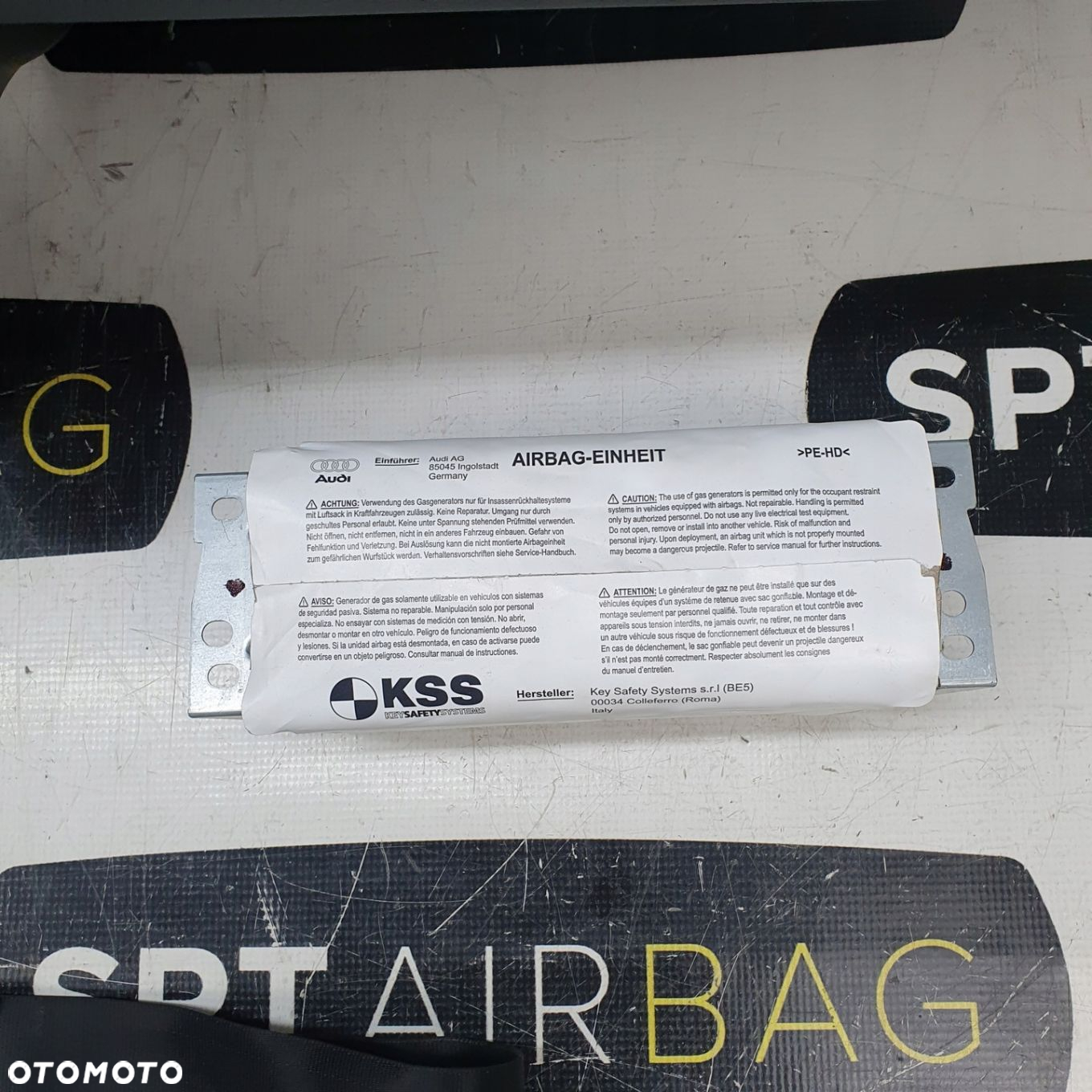 AUDI SQ5 8R LIFT DESKA ROZDZIELCZA KONSOLA KOKPIT PULPIT PODUSZKI AIRBAG AIR BAG PASY KIT SET - 6