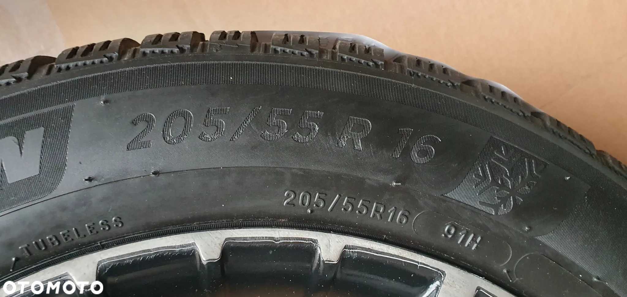 Alufelgi felgi aluminiowe z oponami VW Passat B6 5x112 205/55 R16 7J ET46 - 12