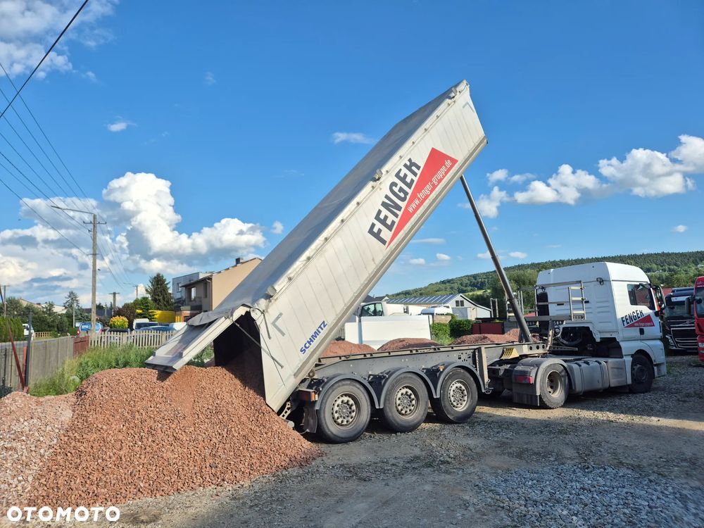 Schmitz Cargobull Waga: 5163kg SKI 24 SL 7.2 / z Niemiec / Podnoszona oś / Aluminiowa wywrotka / - 13