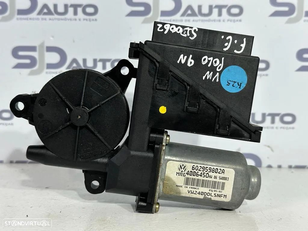 Motor Elevador Frente Esquerdo - VW Polo (9N) - 1