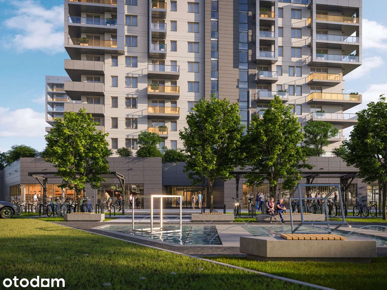 1-pokojowe mieszkanie 34m2 + balkon Bezpośrednio