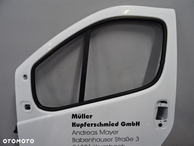 DRZWI LEWY PRZÓD LEWE PRZEDNIE  RENAULT TRAFIC II 01-06 LAK:OD31 NR412 - 2