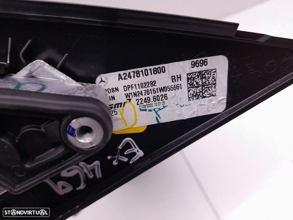 Retrovisor / espelho direito MERCEDES-BENZ GLB-Class (X247) - 3